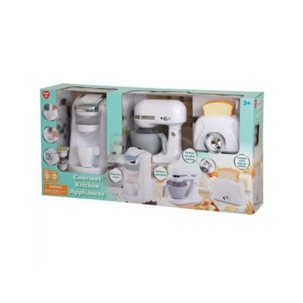 PlayGo‎ Gourmet Kitchen  Appliances - White 3 Piece Set New in Box!